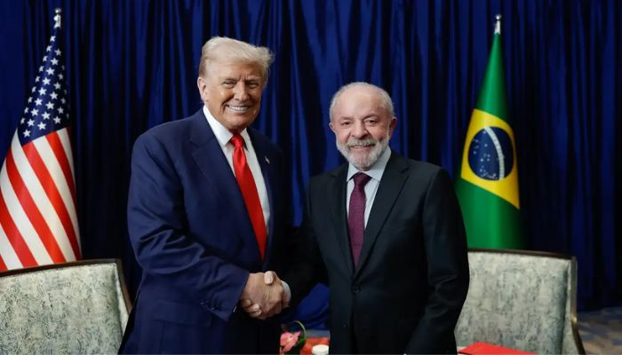  Comércio e crime organizado serão temas da reunião entre Lula e Trump 